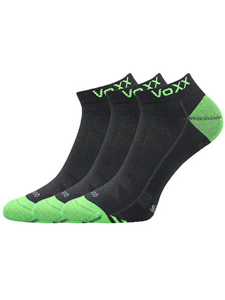 VoXX Sada tří - ponožky VoXX bambusové tmavě šedé