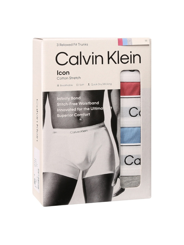 Calvin Klein Sada tří - pánské boxerky Calvin Klein vícebarevné