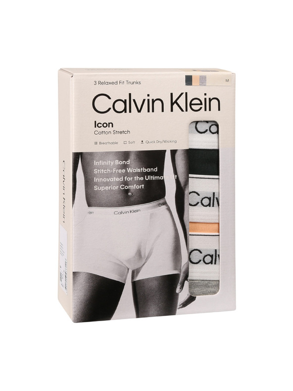 Calvin Klein Sada tří - pánské boxerky Calvin Klein vícebarevné