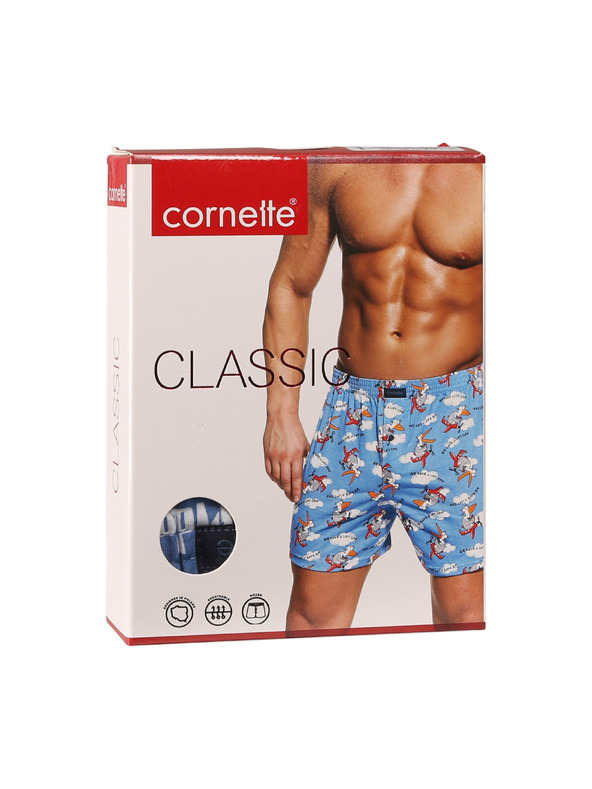 Cornette Pánské trenky Cornette Classic vícebarevné (001/153)