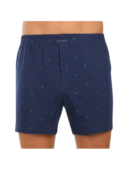 Cornette Pánské trenky Cornette Comfort modré (002/314)