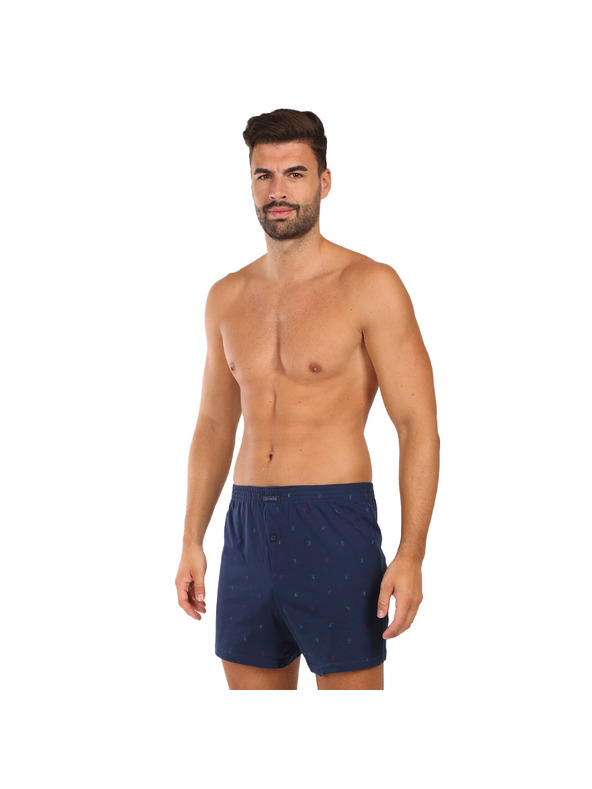 Cornette Pánské trenky Cornette Comfort modré (002/314)