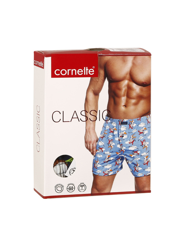 Cornette Pánské trenky Cornette Classic vícebarevné (001/134)