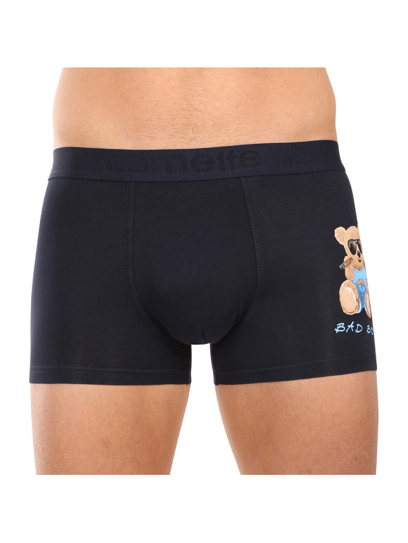Cornette Pánské boxerky Cornette Tattoo modré (280/246)