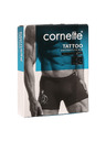 Cornette Pánské boxerky Cornette Tattoo modré (280/246)