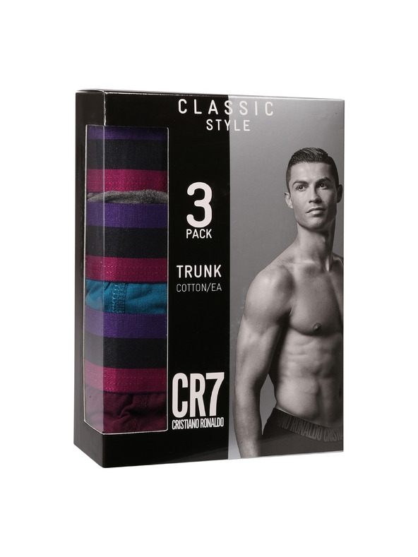 CR7 Sada tří - pánské boxerky CR7 vícebarevné