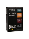 Everlast Sada čtyř - pánské boxerky Everlast černé
