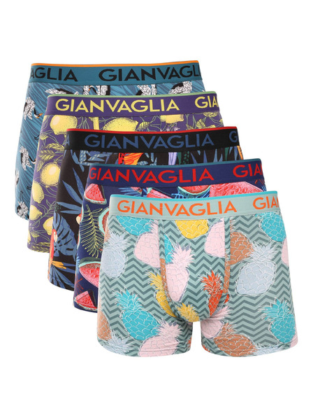 Gianvaglia Sada pěti - pánské boxerky Gianvaglia vícebarevné