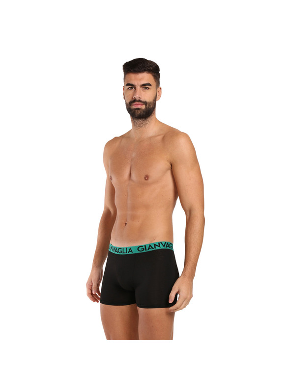 Gianvaglia Sada deseti - pánské boxerky Gianvaglia černé