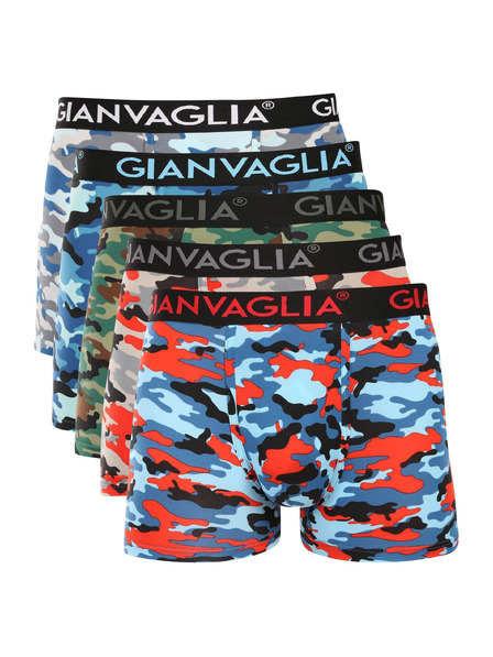 Gianvaglia Sada pěti - pánské boxerky Gianvaglia vícebarevné