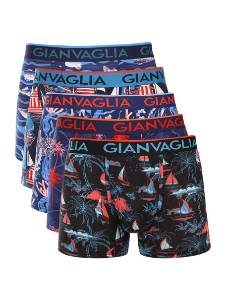 Gianvaglia Sada pěti - pánské boxerky Gianvaglia vícebarevné