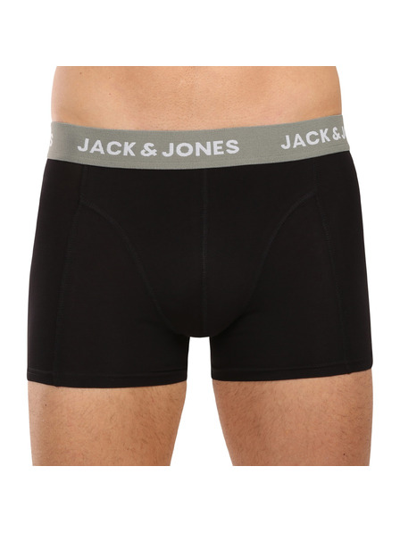 Jack & Jones Sada tří - pánské boxerky Jack and Jones černé