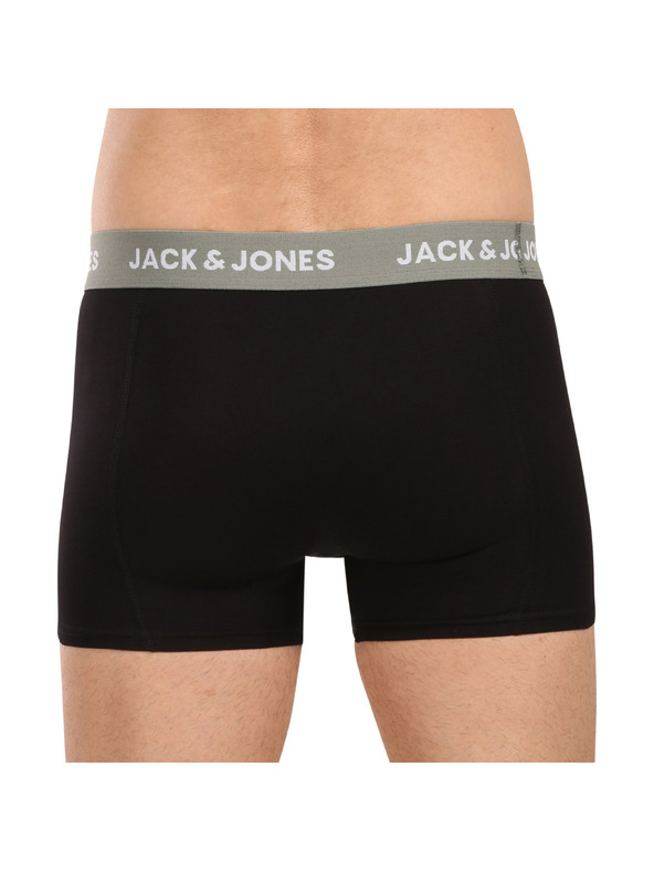 Jack & Jones Sada tří - pánské boxerky Jack and Jones černé