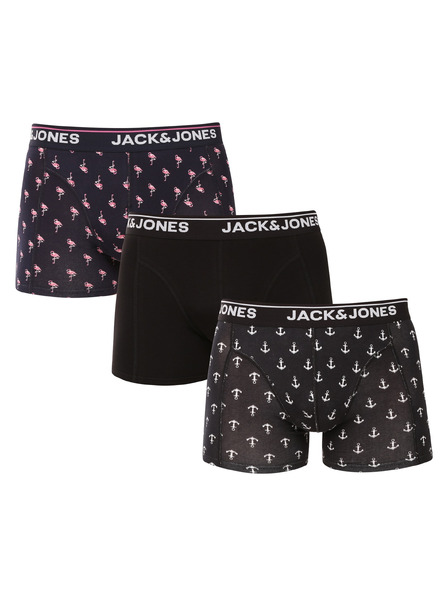 Jack & Jones Sada tří - pánské boxerky Jack and Jones vícebarevné
