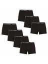 Jack & Jones Sada sedmi - pánské boxerky Jack and Jones černé