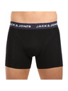 Jack & Jones Sada pěti - pánské boxerky Jack and Jones černé