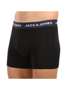 Jack & Jones Sada pěti - pánské boxerky Jack and Jones černé
