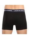 Jack & Jones Sada pěti - pánské boxerky Jack and Jones černé