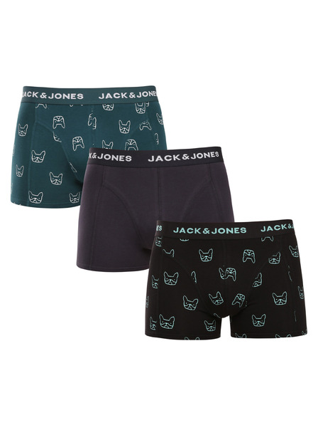 Jack & Jones Sada tří - pánské boxerky Jack and Jones vícebarevné