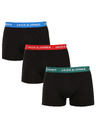 Jack & Jones Sada tří - pánské boxerky Jack and Jones černé