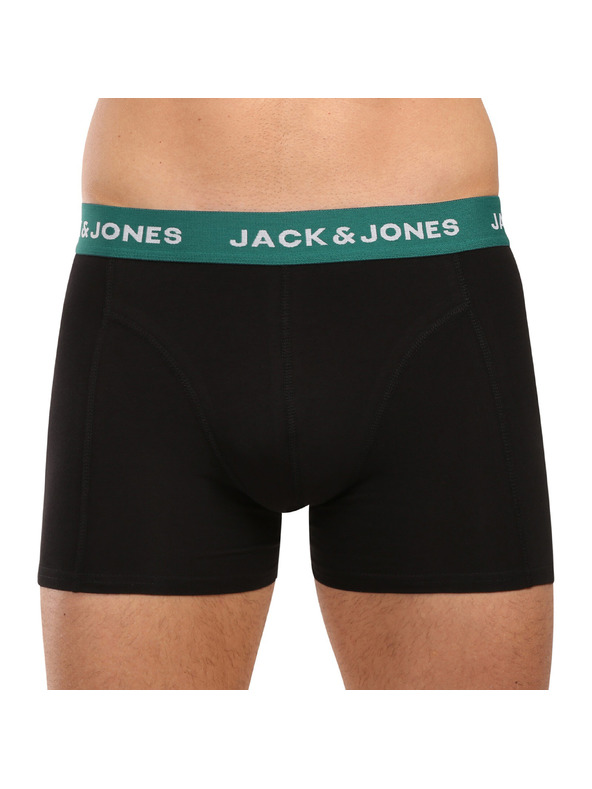 Jack & Jones Sada tří - pánské boxerky Jack and Jones černé