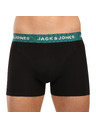 Jack & Jones Sada tří - pánské boxerky Jack and Jones černé