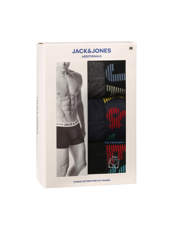 Jack & Jones Sada tří - pánské boxerky Jack and Jones vícebarevné