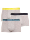 Levi's® Sada tří - pánské boxerky Levis šedé