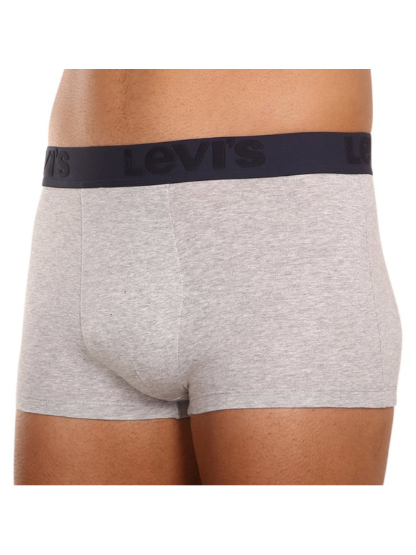 Levi's® Sada tří - pánské boxerky Levis šedé