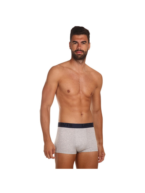 Levi's® Sada tří - pánské boxerky Levis šedé