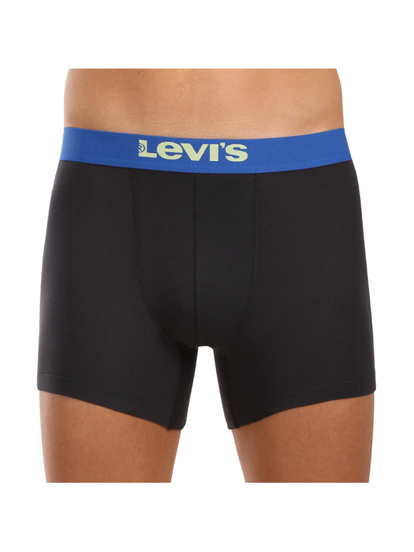 Levi's® Sada tří - pánské boxerky Levis černé