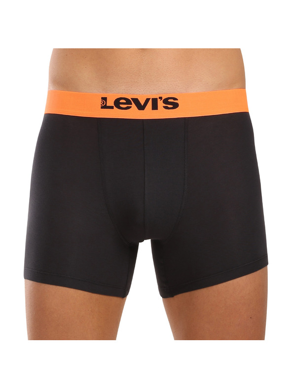 Levi's® Sada tří - pánské boxerky Levis černé
