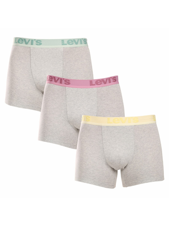 Levi's® Sada tří - pánské boxerky Levis vícebarevné