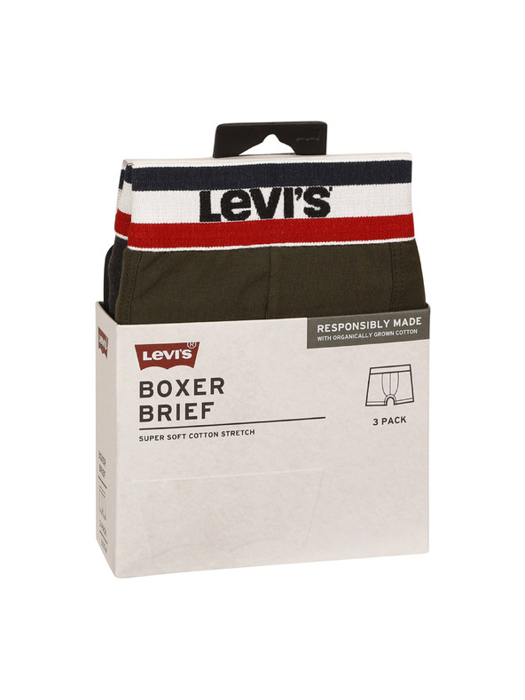 Levi's® Sada tří - pánské boxerky Levis vícebarevné