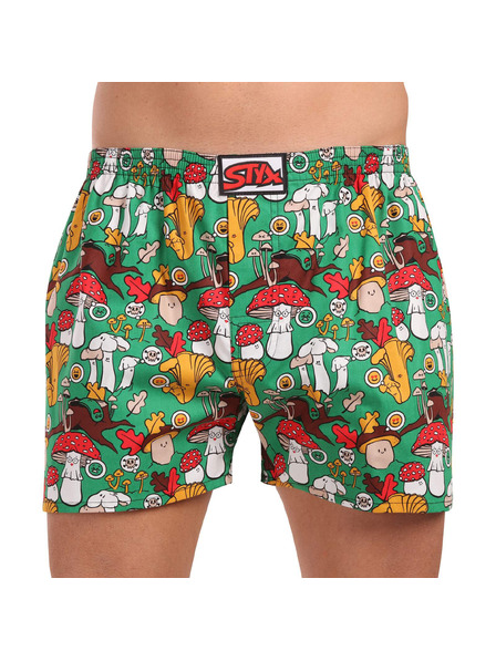 Styx Sada pěti - pánské trenky Styx art klasická guma vícebarevné