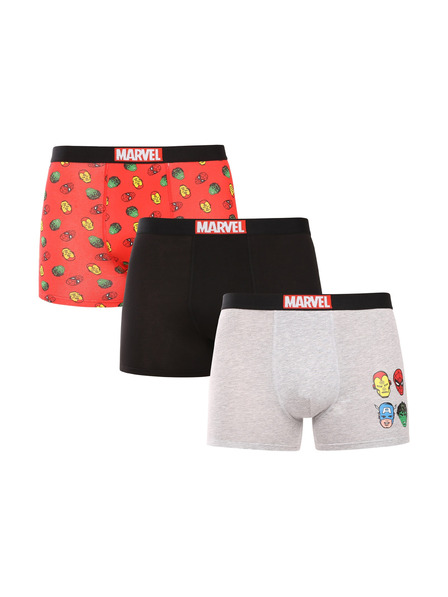Trenýrkárna Sada tří - pánské boxerky Marvel vícebarevné (PO39683/2)