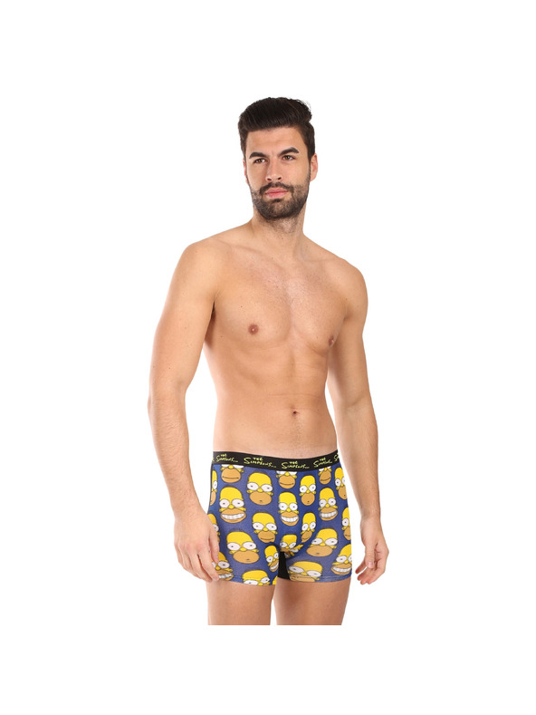 Trenýrkárna Pánské boxerky The Simpsons vícebarevné