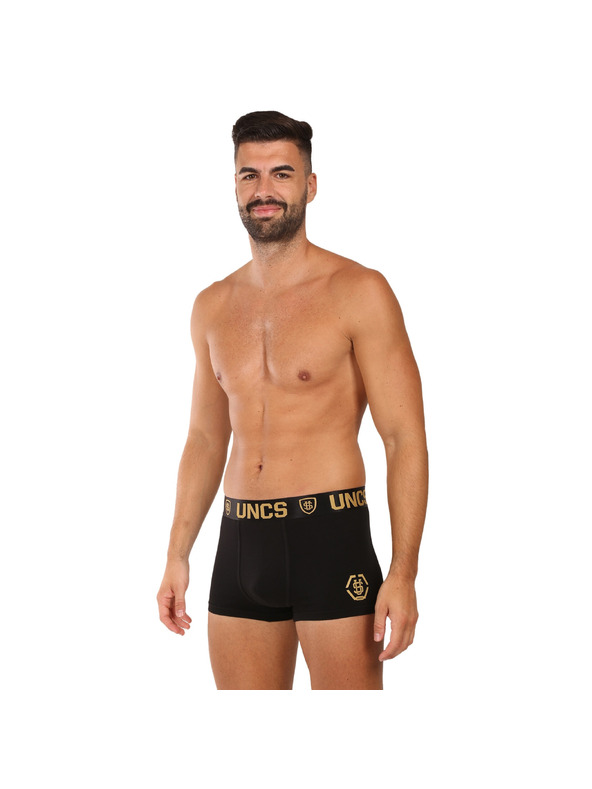 UNCS Sada pěti - pánské boxerky UNCS černé