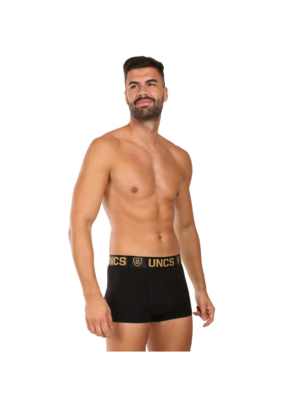 UNCS Sada pěti - pánské boxerky UNCS černé