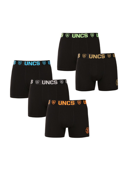 UNCS Sada pěti - pánské boxerky UNCS černé