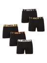 UNCS Sada pěti - pánské boxerky UNCS černé