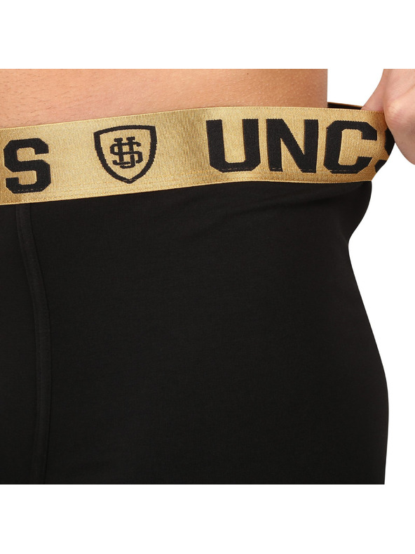 UNCS Sada pěti - pánské boxerky UNCS černé