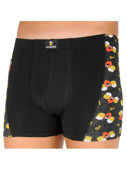 VoXX Pánské boxerky VoXX černé (Kamil pivo/love)