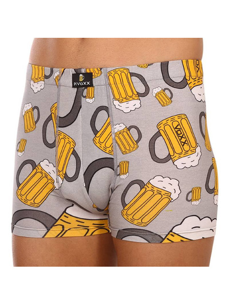 VoXX Pánské boxerky VoXX vícebarevné (Kevin-beer/big light grey)