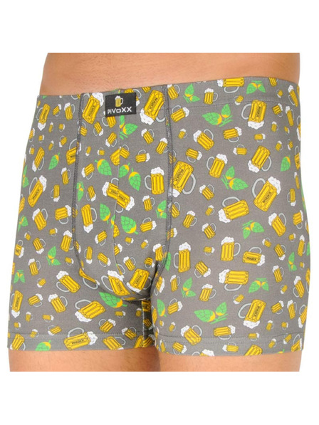 VoXX Pánské boxerky VoXX vícebarevné (Kevin-pivo/malé šedé)