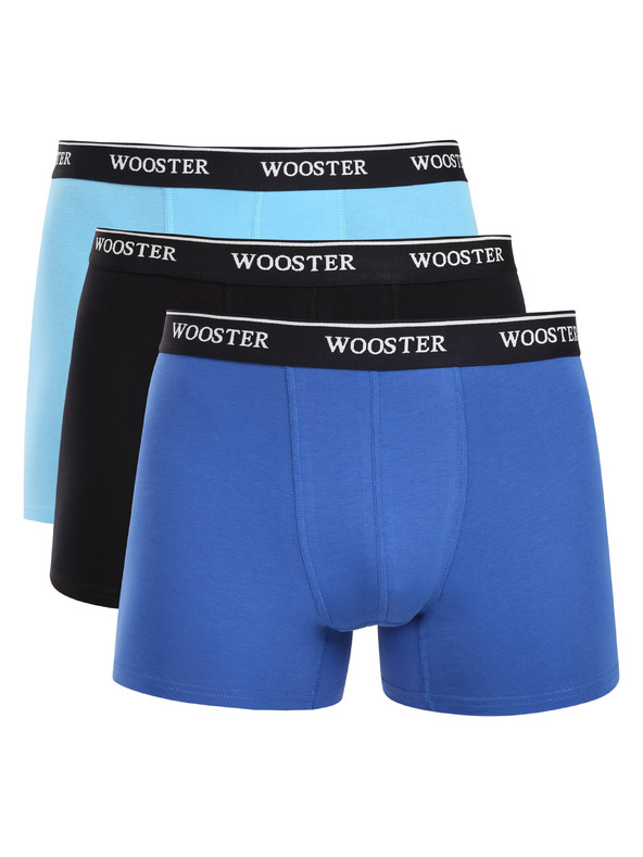 Wooster Sada tří - pánské boxerky Wooster vícebarevné