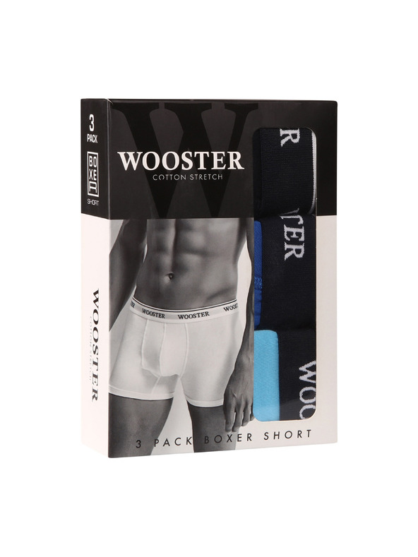 Wooster Sada tří - pánské boxerky Wooster vícebarevné