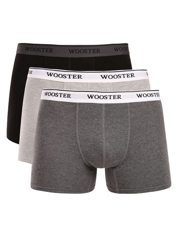 Wooster Sada tří - pánské boxerky Wooster vícebarevné