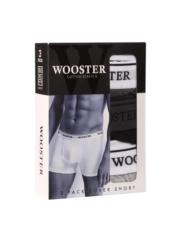Wooster Sada tří - pánské boxerky Wooster vícebarevné