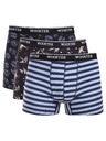 Wooster Sada tří - pánské boxerky Wooster vícebarevné